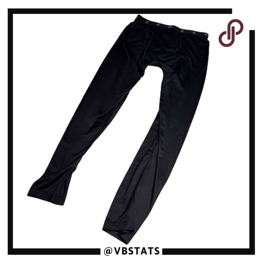 Heat Holders Men's Lite Thermal Lightweight Base Layer Pants Black Size Medium